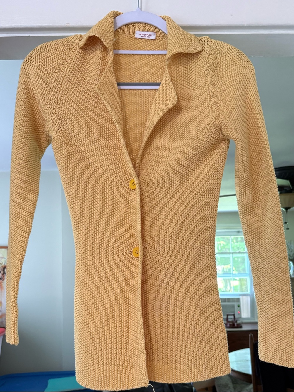 Rossopuro Polo cardigan. Size small.